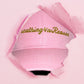 New Perfectly Pink, Gold Glitter Breathing4aReason Cap