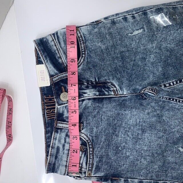 NEW Justice Jeans for Girls, Girlfriend, Light Wash sz 8Slim