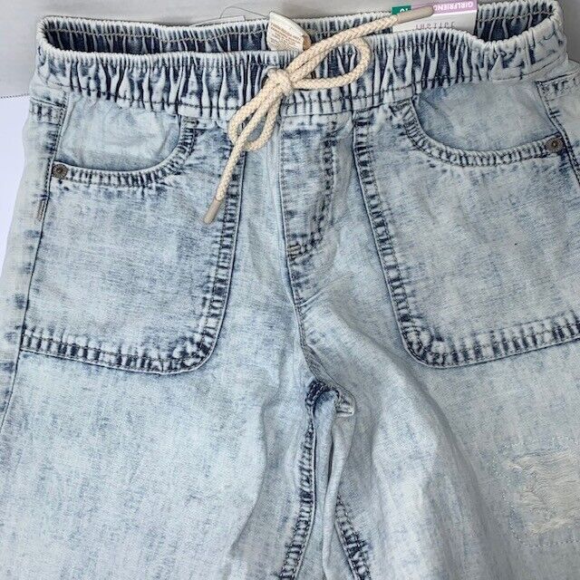 NEW Justice Jeans for Girls, Girlfriend, White Wash, sz 10