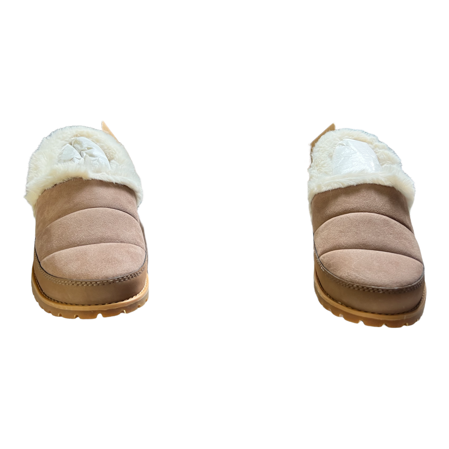 NEW Timberland Women Joslin Light Brown Suede Slippers Size 6.5, 7, 7.5