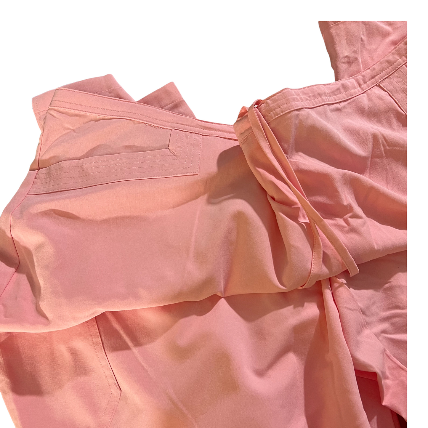 NEW Rose Blush Pink, Grey's Anatomy Scrubs w/Drawstring Closure