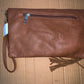 NEW Zipper Pocketbook, Handbag, Faux Leather