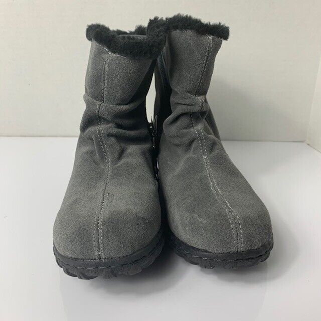 New Khombu Womens Boots Grey Sz 8