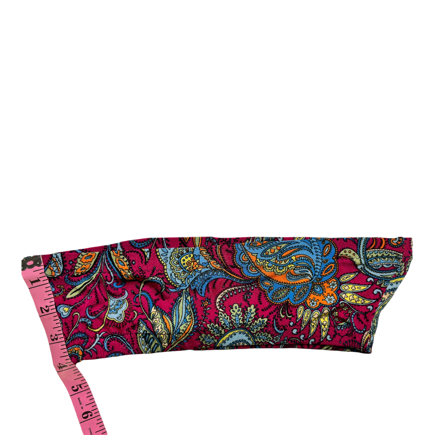 New Extreme Gear Plum Multi Color Strapless Bralette Swimwear Top, Size M