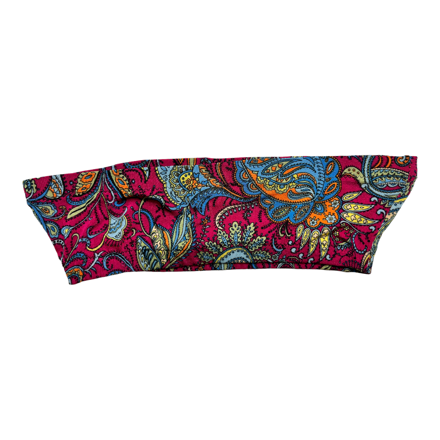 New Extreme Gear Plum Multi Color Strapless Bralette Swimwear Top, Size M