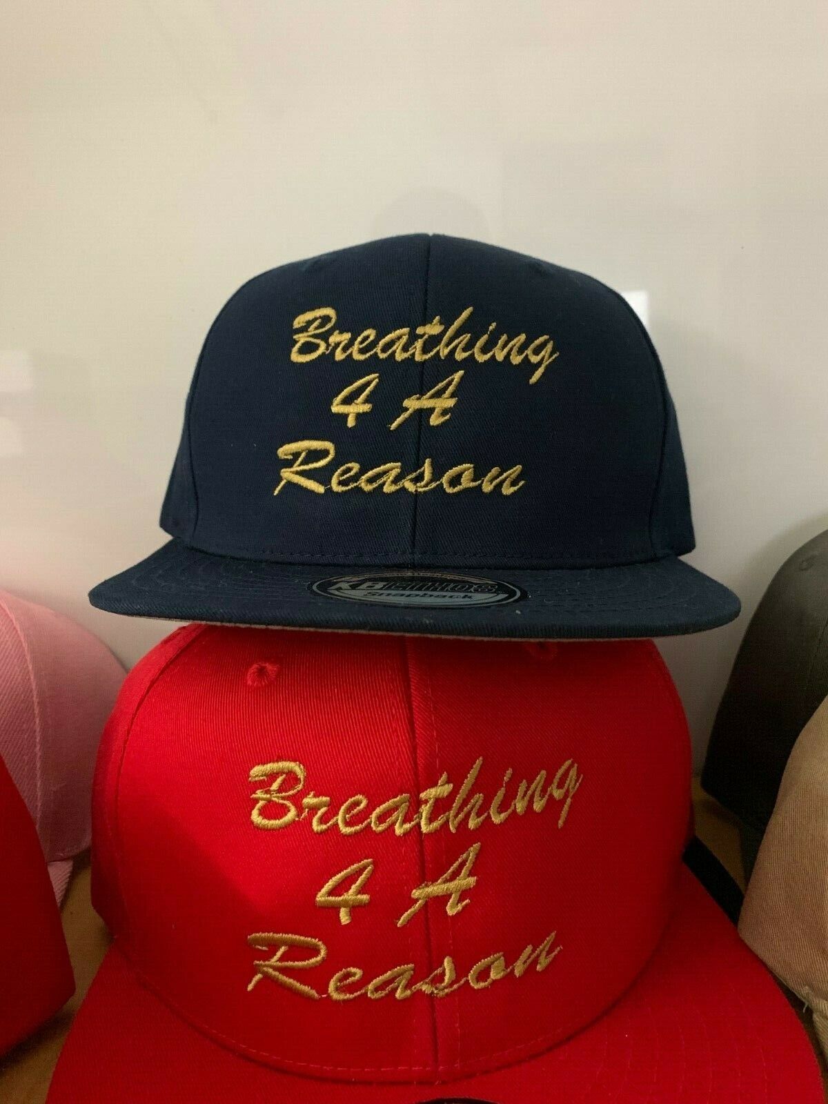 NEW Breathing4aReason Snap Back Hats