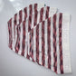NEW Justice Bikini Breathable Sz: 8, Stripes, White Justice Waist Band.