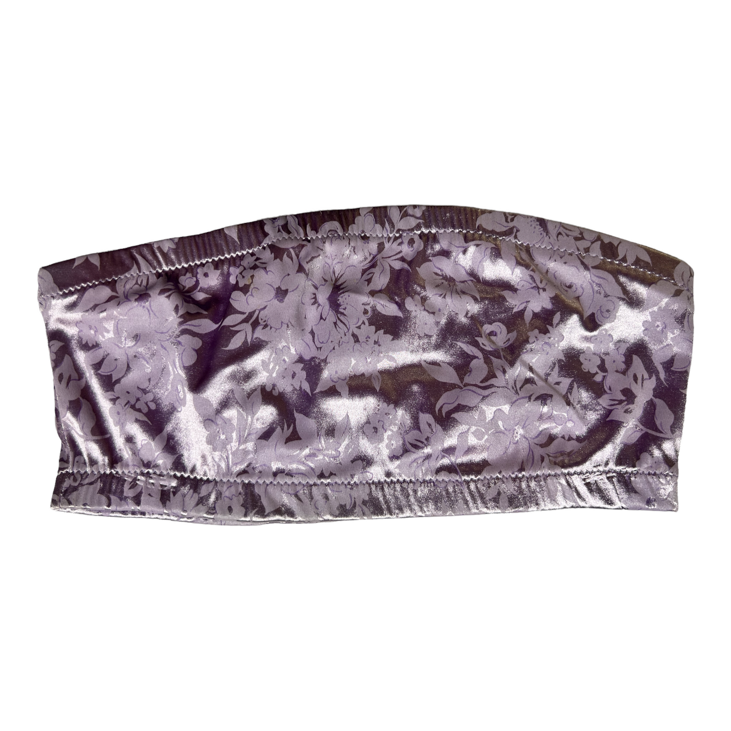 New Extreme Gear Lavender Strapless Bralette Swimwear Top, Size M