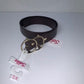 NEW JUSTICE Belt for Girls sz XS Brown