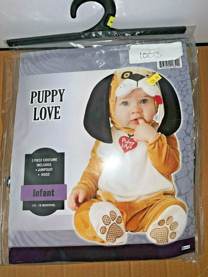 NEW Puppy Love Costume, 6-12 Months, 12-18 Months