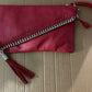 NEW Zipper Pocketbook, Handbag, Faux Leather