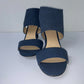NEW LifeStride Carrisa Denim Heels for Women sz 8