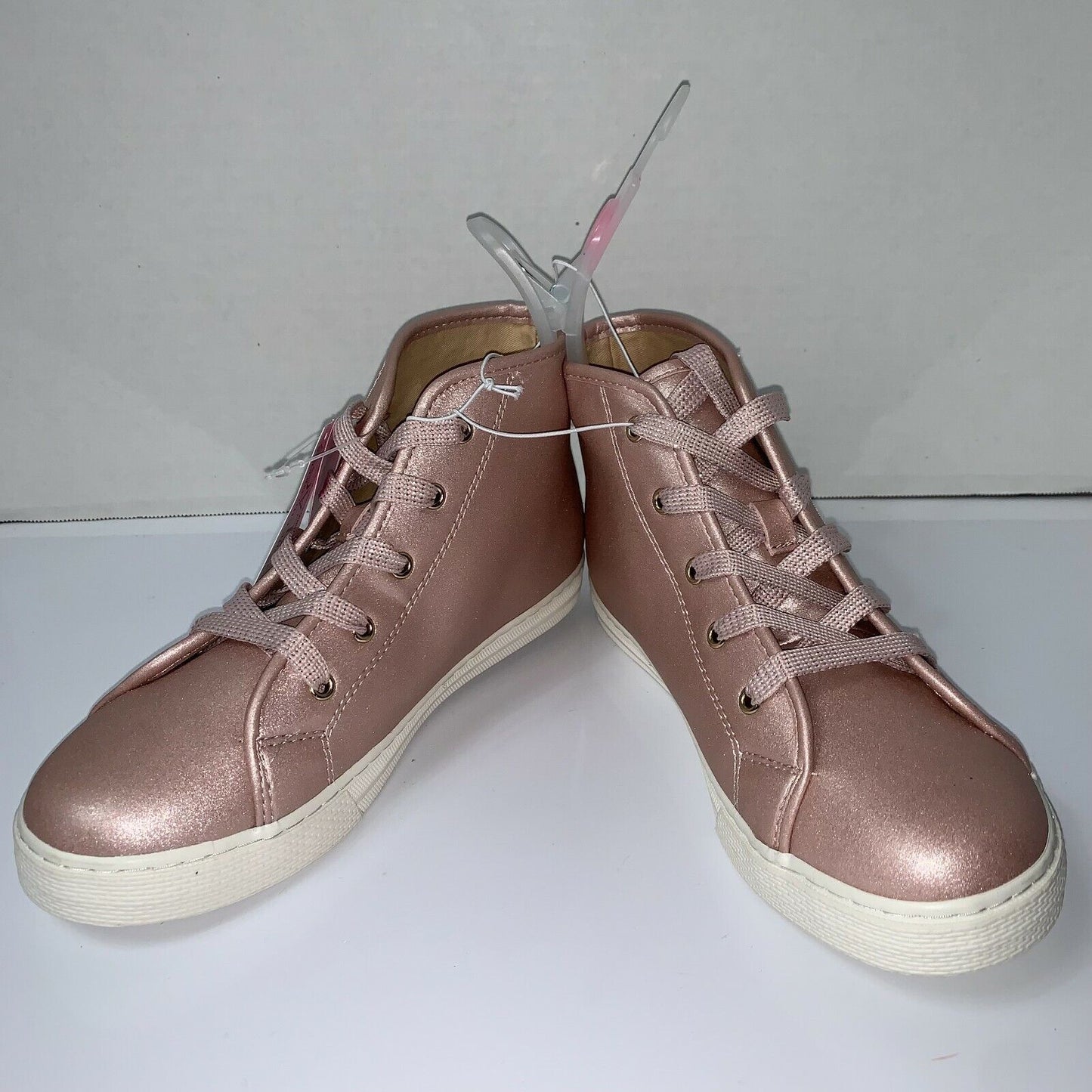 NEW Children's Place Sneakers Pink, Glitter Girl's Sz 6