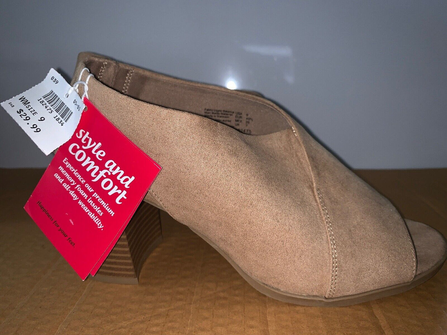 NEW Dexflex Comfort TILDA NUDE Women's Heels Shoes Size 9