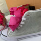 NEW Silver Glitter JoJo Siwa Sneakers NEW Kids Size 3 & 3.5