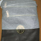 NEW Four (4) Pocket Handbag, Faux Leather