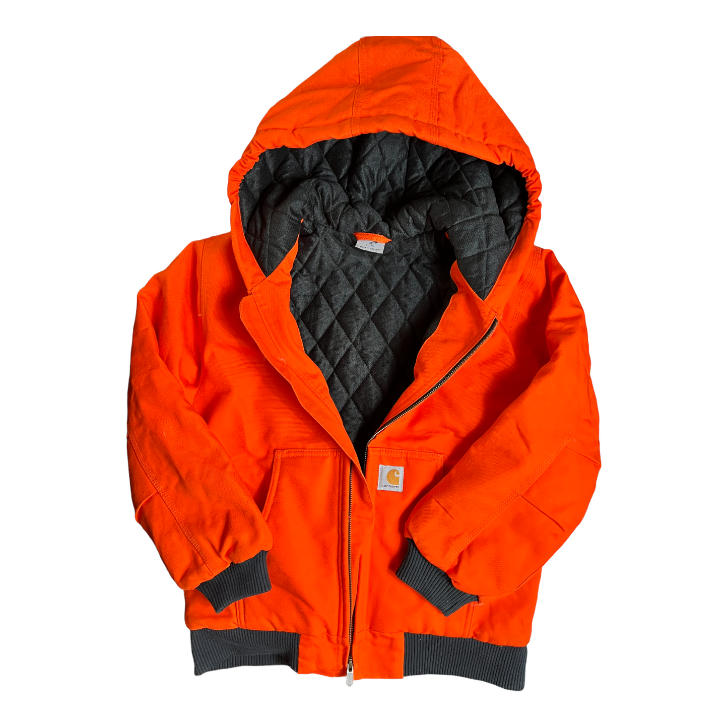 New Orange Carhartt boys Coat Size 10/12