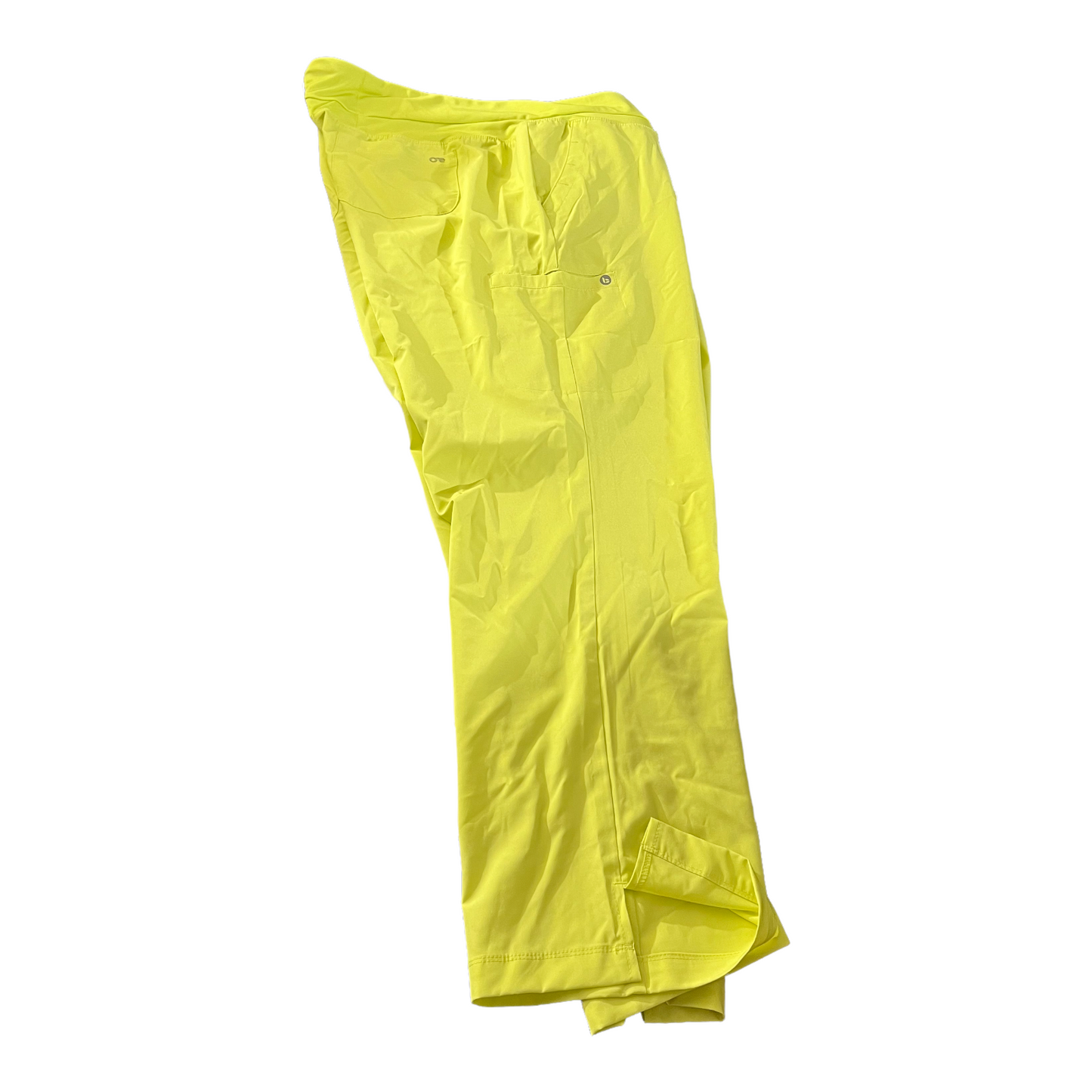 New Yellow Barco One Scrubs Drawstring Closure Size 4XL