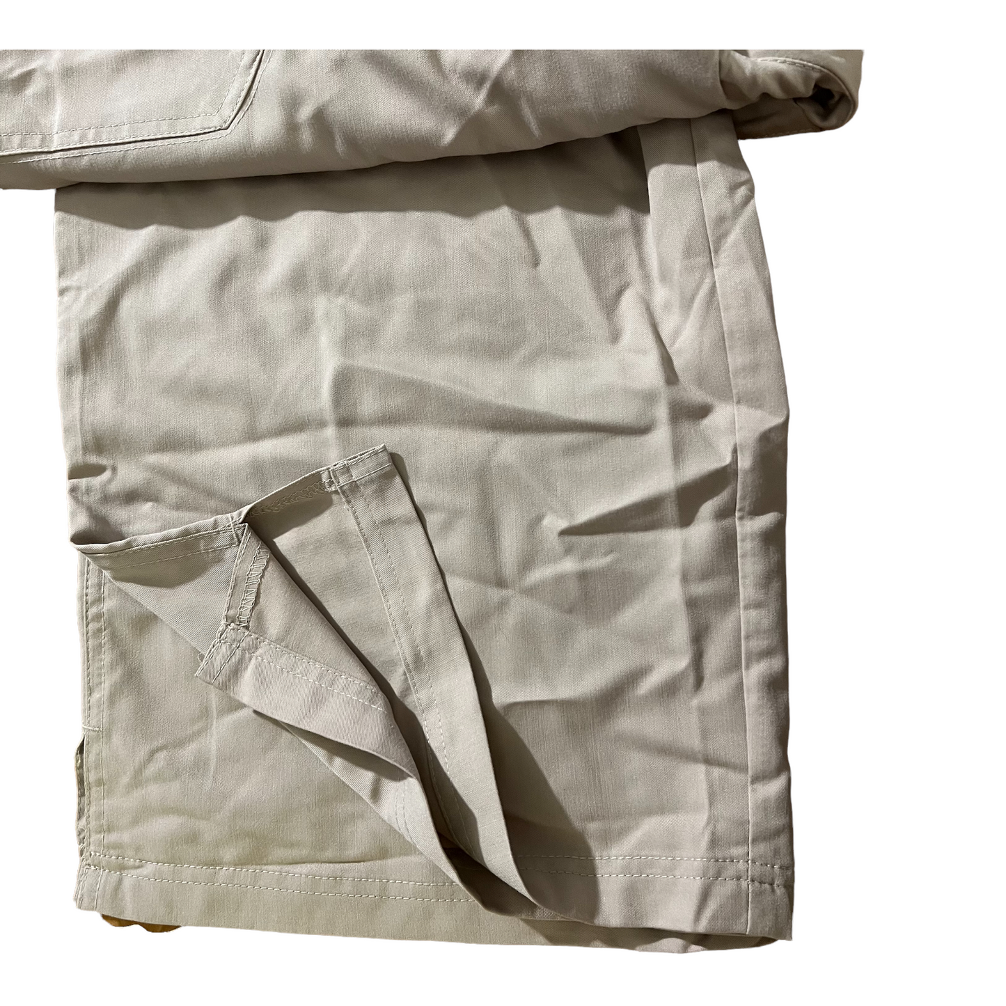 New Khaki Grey's Anatomy Scrubs Drawstring closure Fancy Pocket Size 5XL