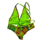 New Neon Green/Multicolor Swimsuit size M (SwimWear)