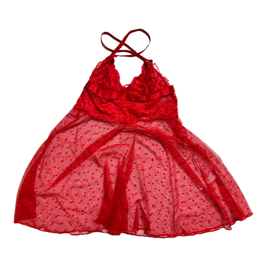 New Red French Affairs Lingerie Piece size S  (Lingerie)